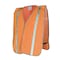 Ge Orange Safety Vest, Inner Pocket, W/Elastic strap GV074O - alternate 1